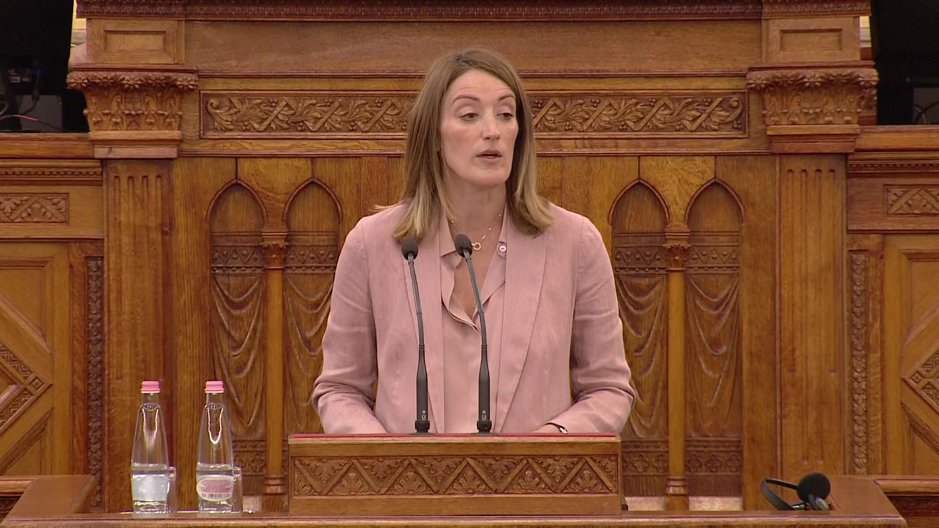 Participation of Roberta METSOLA, EP President in the Conference of Speakers of the European Union in Budapest (Hungary): extracts